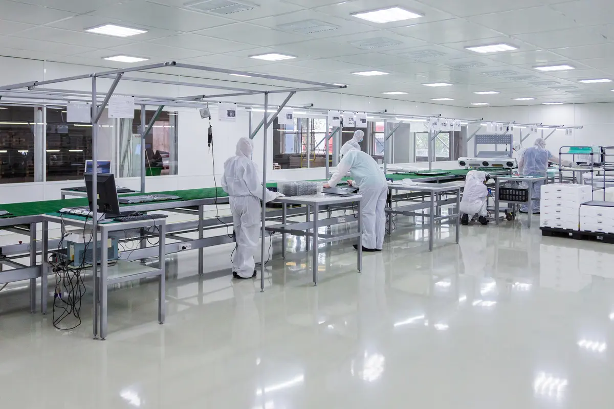 clean factory